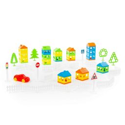 Конструктор Построй свой город (61 элемент) (в пакете) - Полесье фото 4