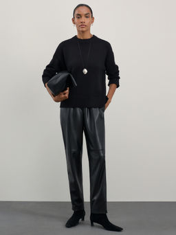 Базовый джемпер из хлопка / Zarina  фото 2