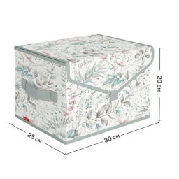 Короб стеллажный с крышкой, малый, 30*25*20 см Valiant  фото 43