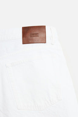 LIMITED EDITION STRAIGHT-LEG DENIM BERMUDA SHORTS - Zara фото 21