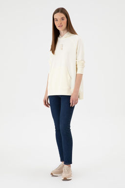 Kad_n BEYAZ Sweatshirt Sepette S_rpriz _ndirim - U.s. polo assn фото 4
