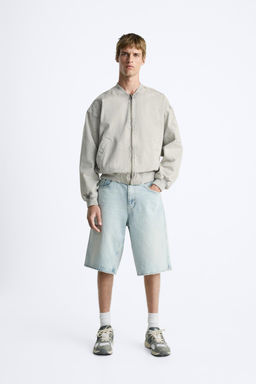 COTTON BOMBER JACKET - Zara фото 3