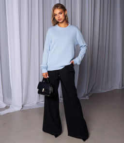 Джемпер #ОКТ125002, голубой