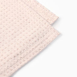 Плед вафельный «Этель» Waffle, 220×240 см, вафля 195 г/м², молочный