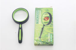 Лупа увеличительная High Power 60mm чёрн-зеленая