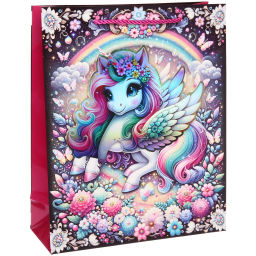 Пакет подарочный "Для подружки" 26*32*10 см