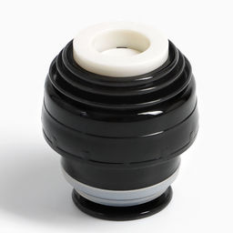 Термос гильза Мастер К, 500 мл, 24?7 см, с кружкой, с помпой, сохраняет тепло 10 ч, нержавеющая сталь, чёрный