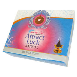Конусные благовония Attract Luck ПРИВЛЕЧЕНИЕ УДАЧИ масала