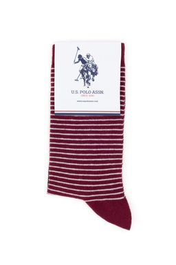 Женские носки бордового цвета Неожиданная скидка в корзине - U.s. polo assn фото 4