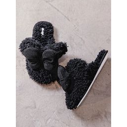 Halluci / Тапочки Маус черные H2330/1  фото 2