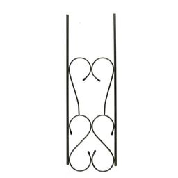 Арка садовая, 240×125×36.5 см, для вьющихся растений, металлическая, цвет бронзовый антик