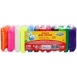 Воздушный пластилин, прыгающий «Смешарики», 12 цветов