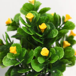 Искусственный цветок в горшке Маленькие розочки, 6?15 см, МИКС