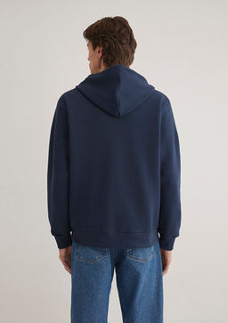 Mavi Logo Bask?l? Fermuarl? Lacivert Sweatshirt  фото 5