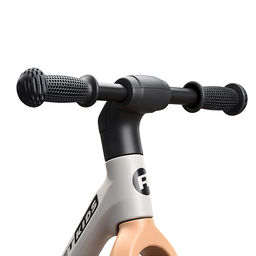 Беговел 14" Rocket, колеса надувные, рама нейлон, цвет серый