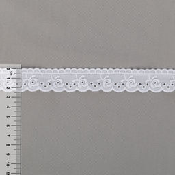 Шитье Gamma 24 мм GYEM-2401 в рулоне 9 м 0.2 м Турция белый