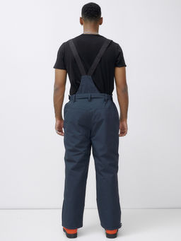 Горнолыжный костюм анорак мужской зимний темно-серого цвета 389TC - Leifensh фото 28