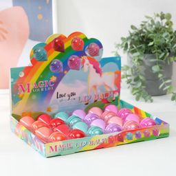 Цена за 24 шт. Бальзам для губ Мороженое, 10 г