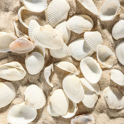 Набор ракушек, 2 - 3.5 см, 100 г