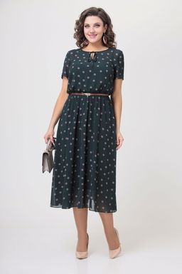 Блуза Swallow 803.2 черный+серебряный узор фото 344