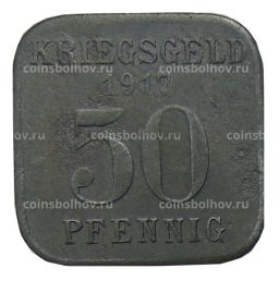 Монета 50 пфеннигов 1917 года Германия  Нотгельд Мельхайм