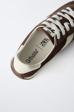 ZAPATILLA DEPORTIVA COMBINADA / Marr?n