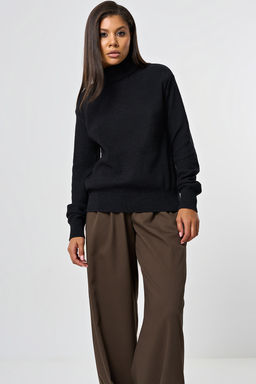 Джемпер вязаный свободный из хлопка - Fly фото 37