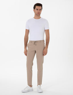 Vizon Slim Fit Beli Ba_c_kl_ Esnek Klasik Pantolon