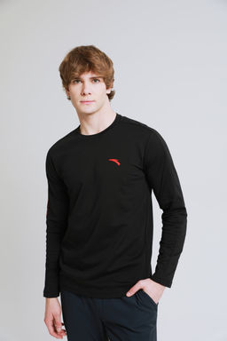 Лонгслив Чёрный