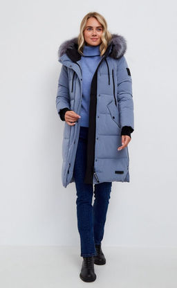 Куртка SCW-HW789-CS голубой - Fine joyce фото 2