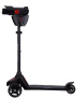 Самокат трехколесный с бластером