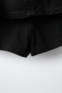 FALDA DENIM VOLANTES / Negro - Zara фото 3