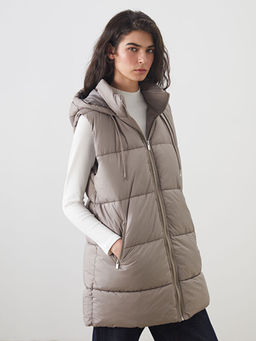 Kap??onlu Kad?n ?i?me Yelek