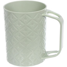 Цена за 3 шт. Кружка пластиковая 500мл "Узор", микс цветов