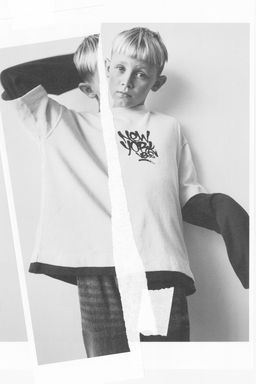 TEXTURED GRAFFITI T-SHIRT - Zara фото 5