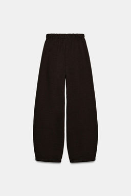 PLUSH TROUSERS WITH PATCH - Zara фото 21