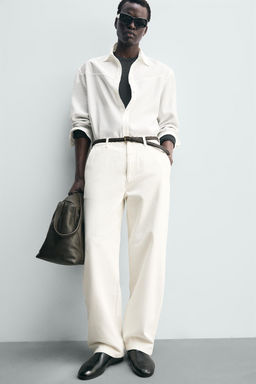 FLOWING WESTERN SHIRT - Zara фото 6