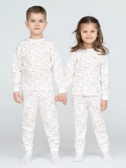Пижама детская молочнаяжирафы