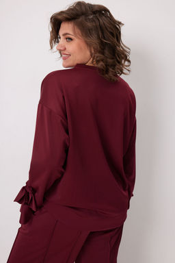Свитшот BegiModa 4139 вишня  фото 3