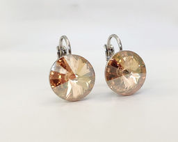 Серьги с кристаллами Swarovski