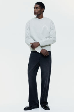 Sudadera con motivo estampado Loose Fit - H&m фото 5