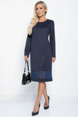 Платье Радна (темно-синее) П11119