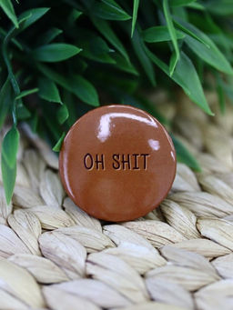 Набор значков 3 шт. iLikeGift "Oh Shit"