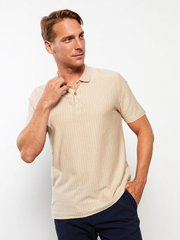 Polo Yaka K?sa Kollu ?izgili Pike Erkek Ti??rt
