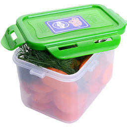 02-2-L Контейнер пластик 630мл цв/кр (х40) - Mayer&boch фото 3