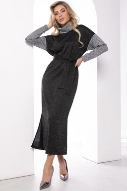 Платье Мишель (грей/блэк) П7985 - Lt collection фото 4