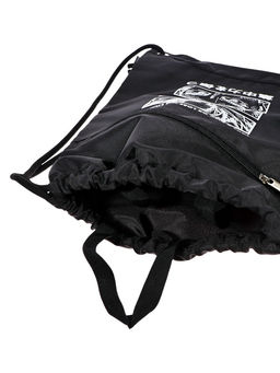 Мешок для обуви deVENTE на шнурке, с принтом, размер 46×1×33 см, чёрный