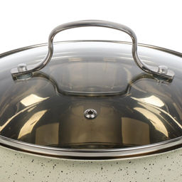 Кастрюля 3,6л из нержавеющей стали со стеклянной крышкой, 20х11.5см (R-306в) /Rashel/  фото 5