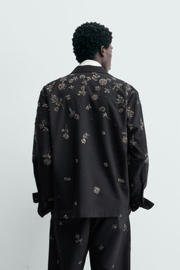 LIMITED EDITION SEQUIN FLOWING SHIRT - Zara фото 3