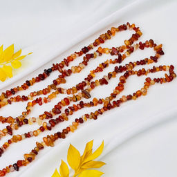 Бусины для укопшений из Сердолика крошка 80 см